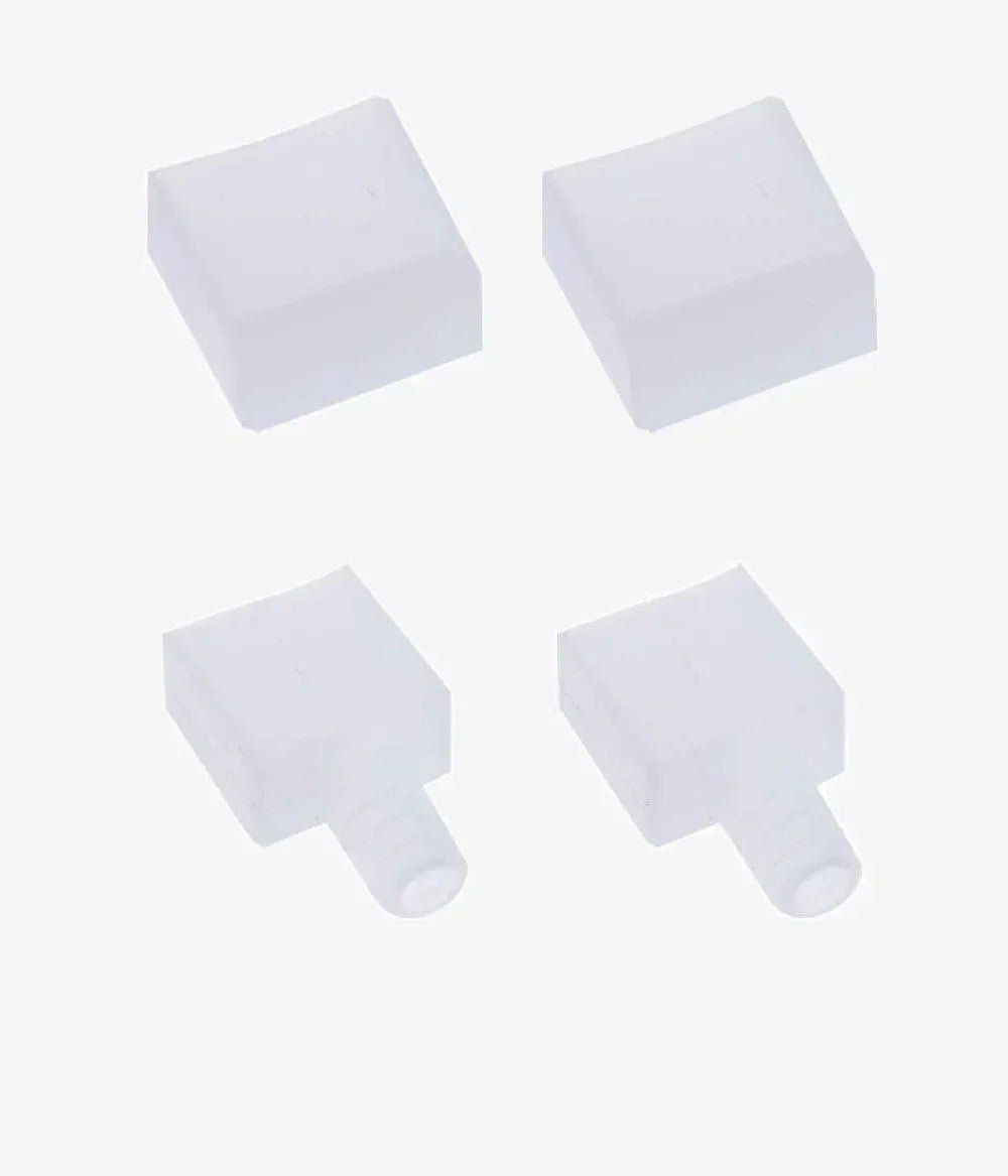 Endkappenpaket nur für 12 V/24 V Silikon-Neon