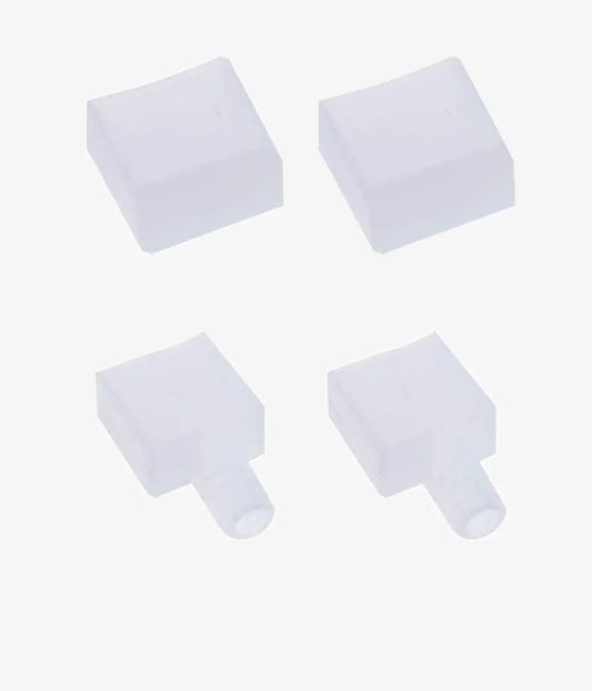 End Cap Pack Only for 12V/24V Silicone Neon - Shine Decor