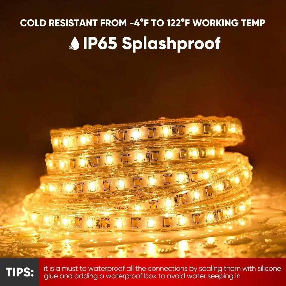 Extra Controller Kit for 110V 7x13mm Eco Strip CCT Tunable White - Shine Decor