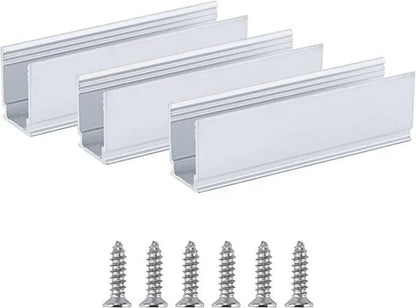 Extra Mounting Pack for 110V 10X20mm RGB Neon Light-Eco RGB Neon - Shine Decor