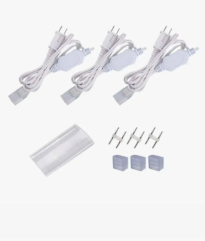 Extra Power Cord Pack for 110V 7x14.5mm Led Neon Light ProSelect Neon - Shine Decor