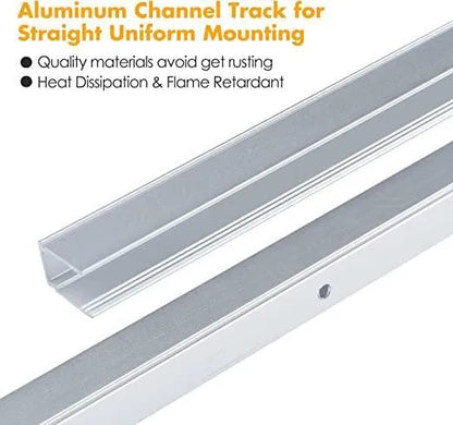 Track Channel 3.3FT For 110V 10X20mm RGB Neon-Eco RGB Neon - Shine Decor